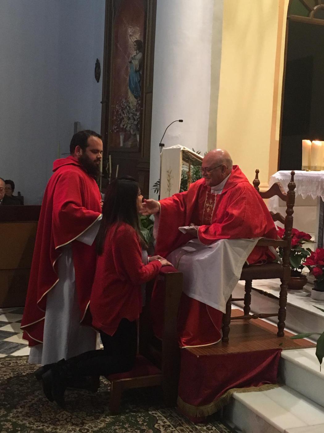 Confirmaciones en la parroquia Nuestra Señora de la Salud, Carratraca  
