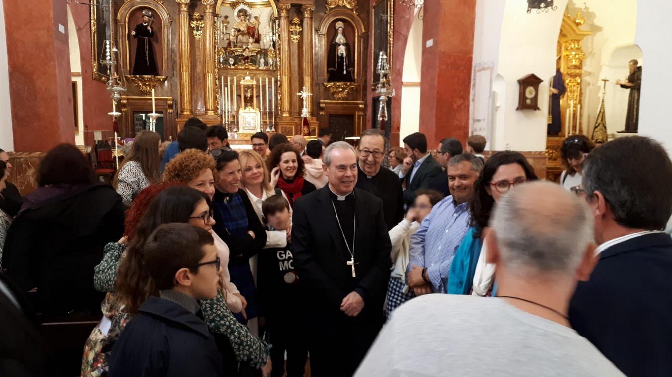 Visita pastoral a la parroquia de la Divina Pastora y Santa Teresa 