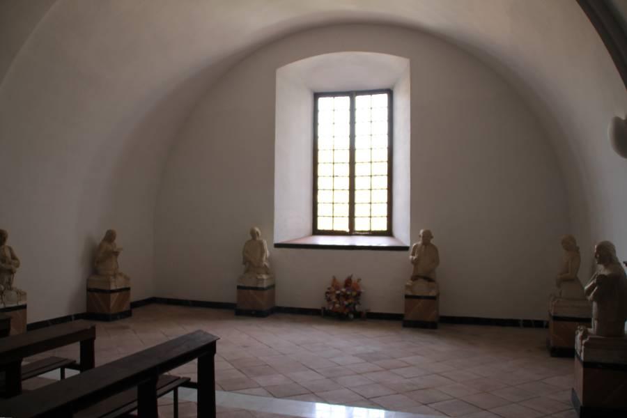 Mausoleo o cripta de los Gálvez en Macharaviaya 
