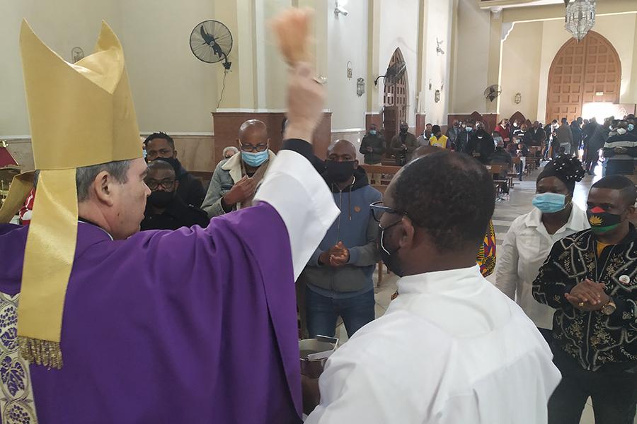 Visita Pastoral del Obispo de Málaga a la parroquia Cristo Rey 