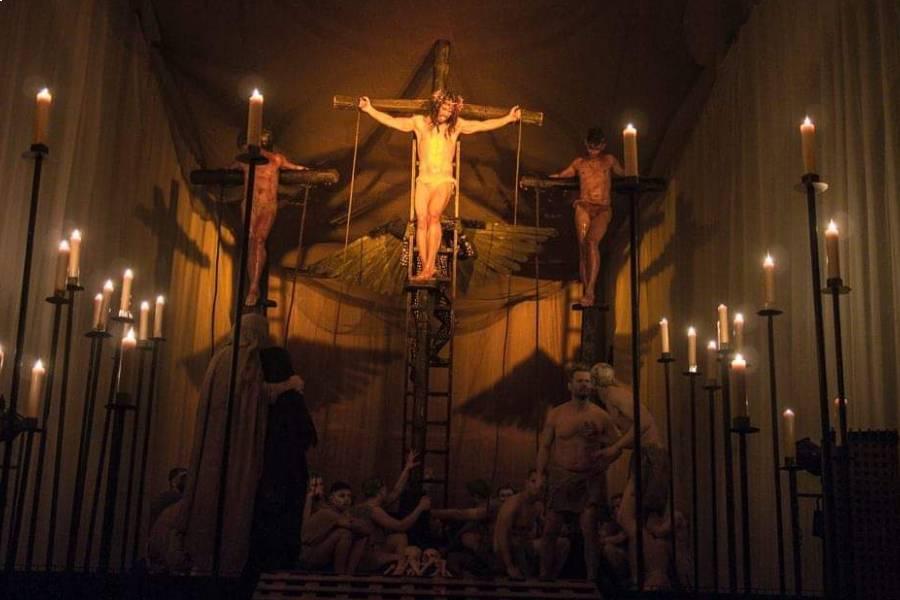 Auto-sacramental titulado: “La Pasión” en la parroquia de Santiago Apóstol en Casarabonela // @philipmagee 