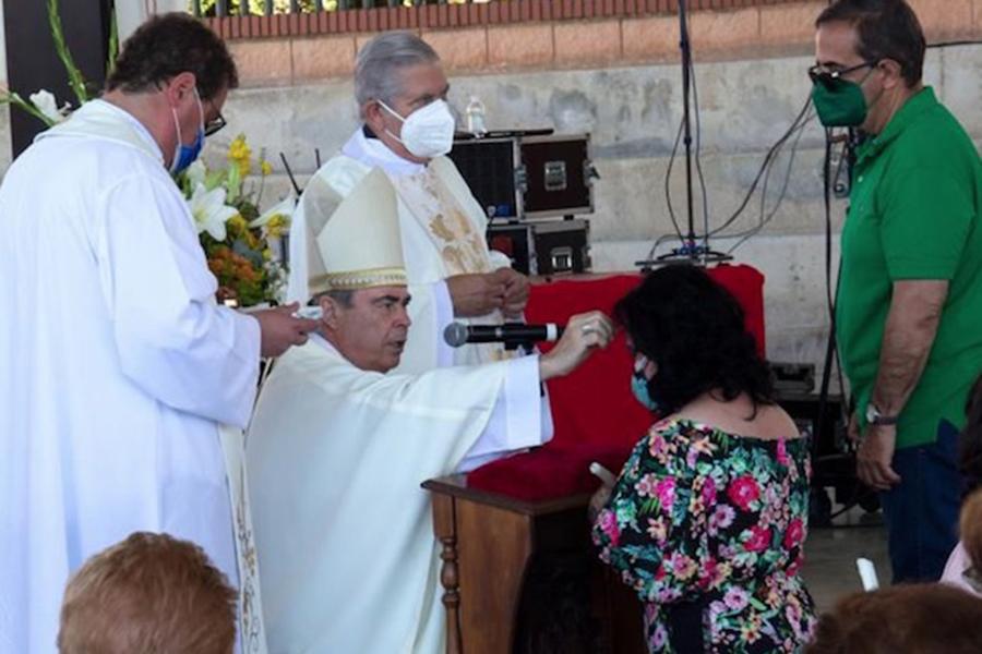 Visita Pastoral del Obispo de Málaga, D. Jesús Catalá, a Periana 