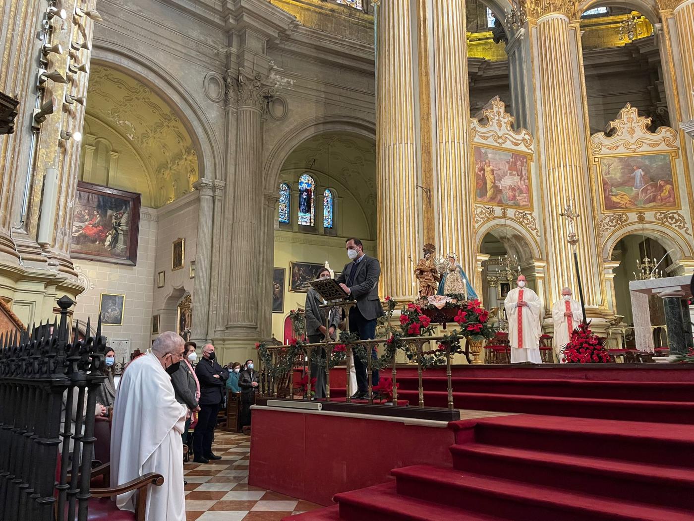 Día de la Sagrada Familia 2021 en la Catedral de Málaga // E. LLAMAS 