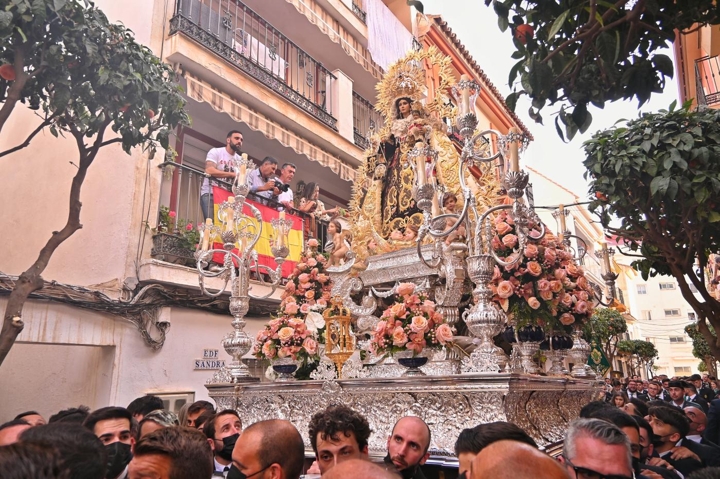 Fuengirola celebra el 50 aniversario de la Virgen del Carmen // M. DÍAZ 
