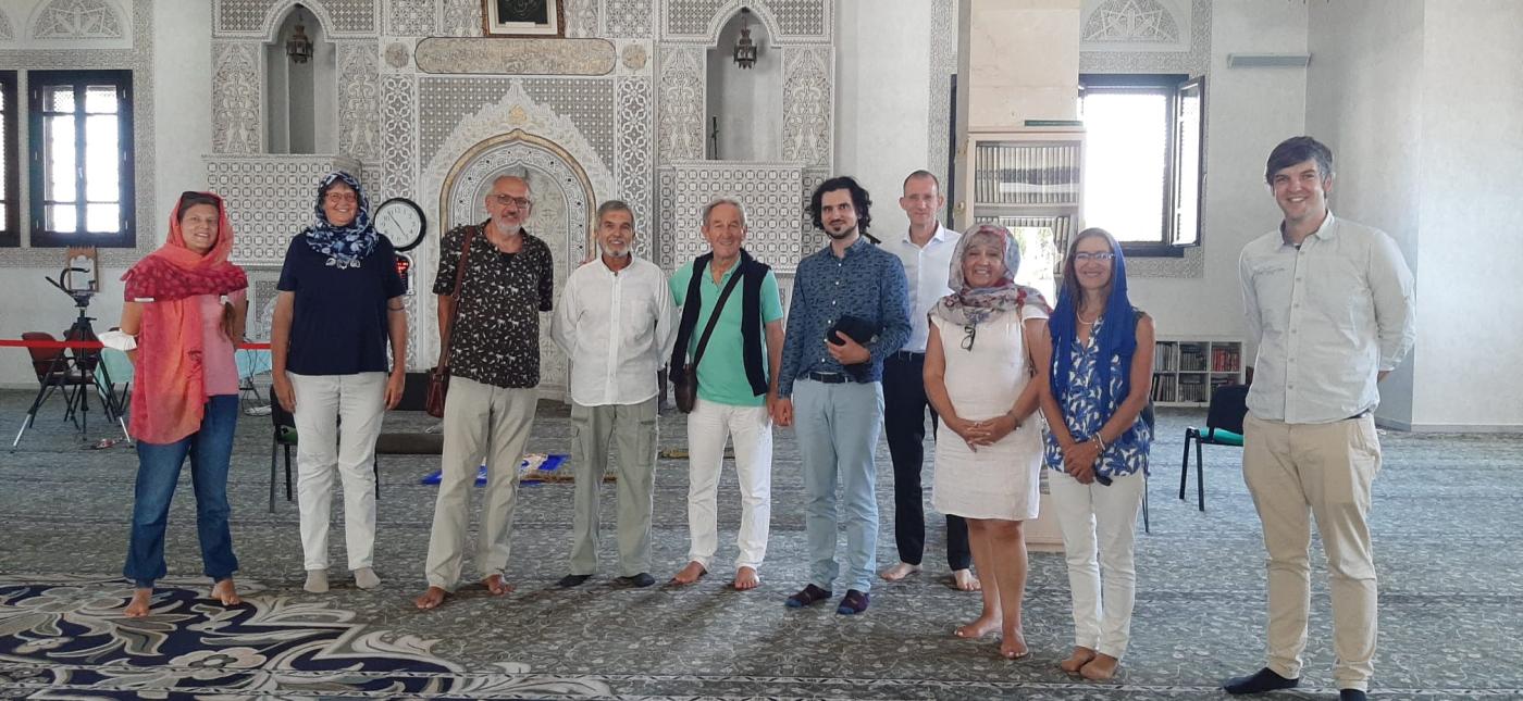 En la mezquita de Fuengirola 