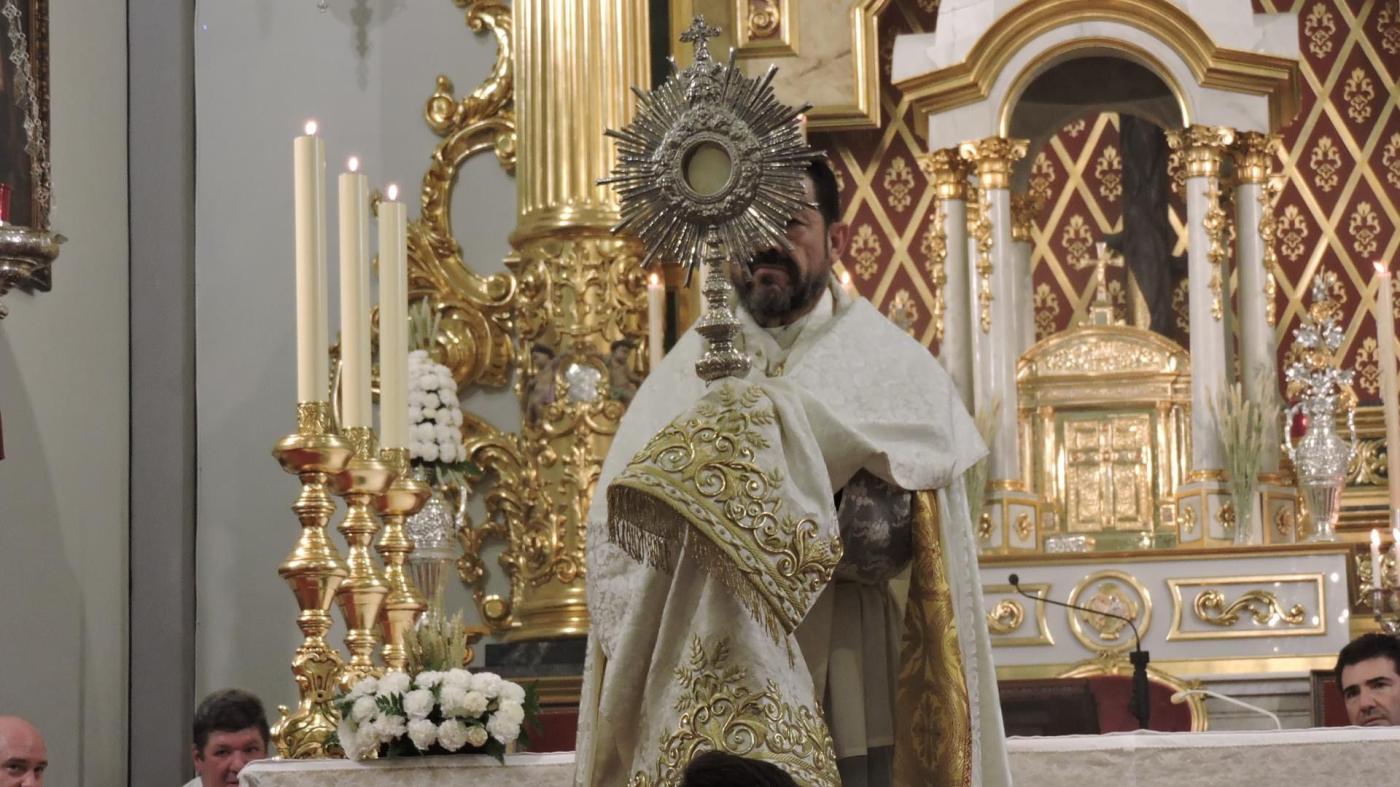 Celebración del Corpus Christi de años anteriores en Pedregalejo, Málaga