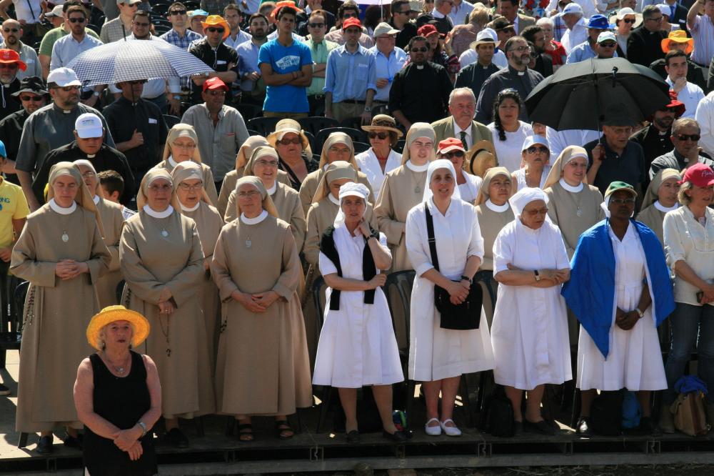 Religiosas asistentes al encuentro de Alcalá de los Gazules