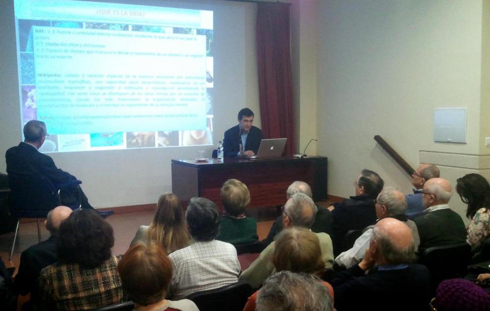 Conferencia de Enrique Viguera en la primera edición del ciclo