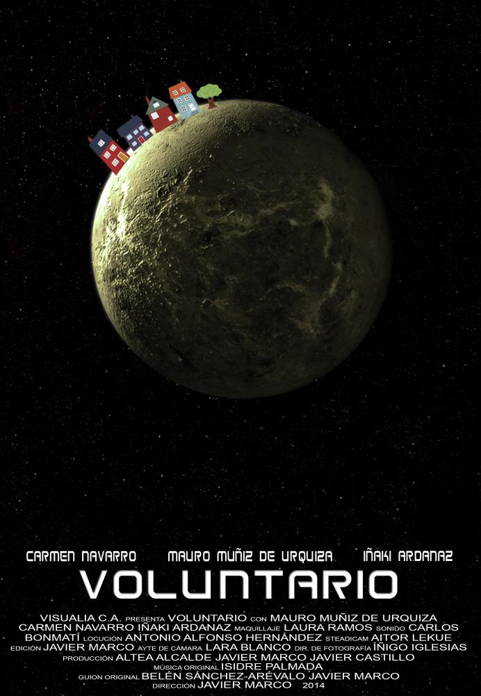 Cartel de \"Voluntario\"