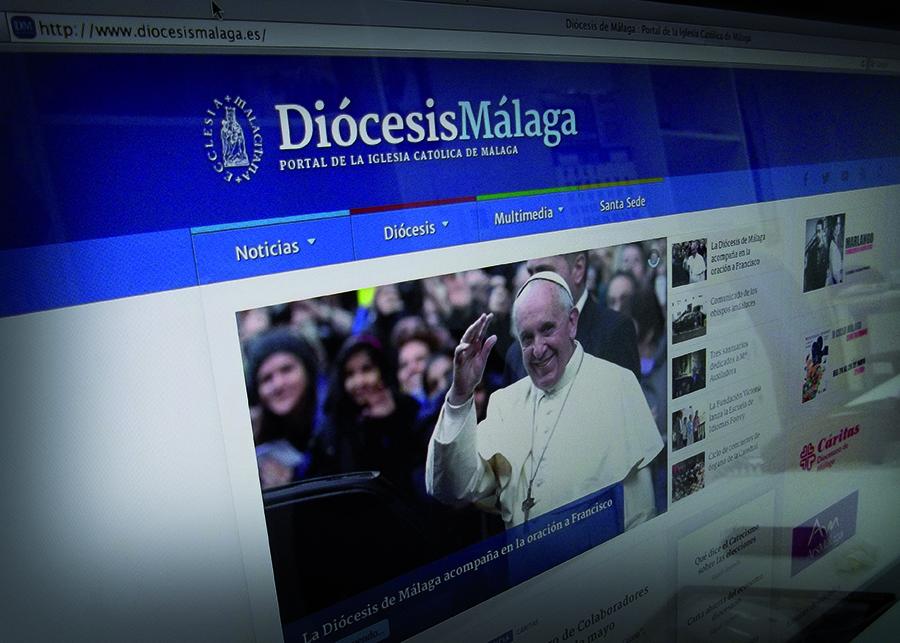 La Iglesia de Málaga echa su red en la red