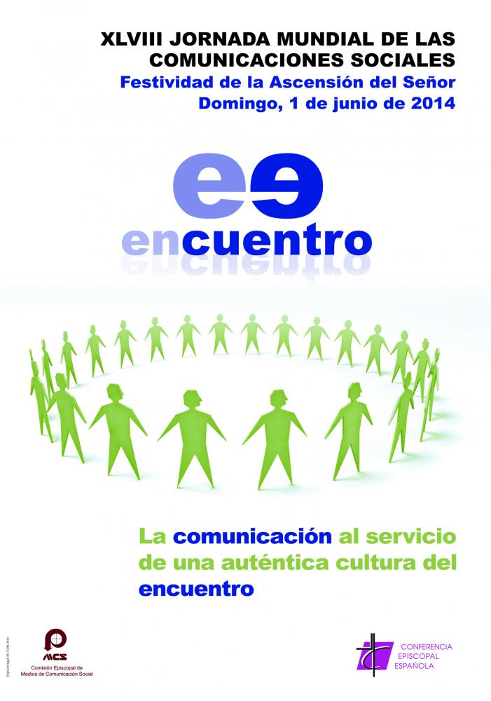 Cartel de la Jornada Mundial de las Comunicaciones Sociales 2014
