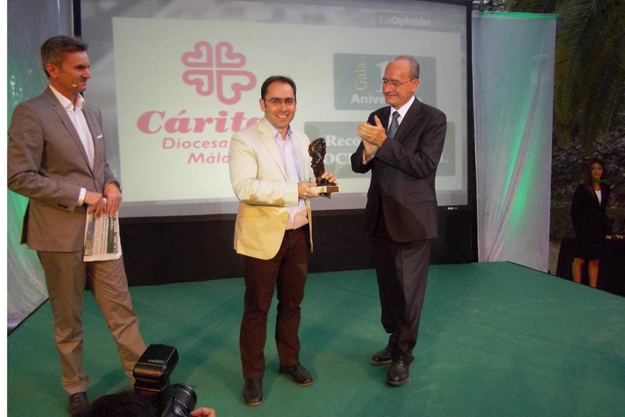 La Opinión de Málaga reconoce la labor de Cáritas Diocesana