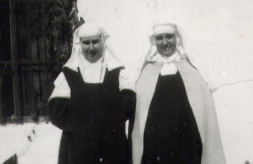 La Hermana Josefina a su ingreso en el Convento