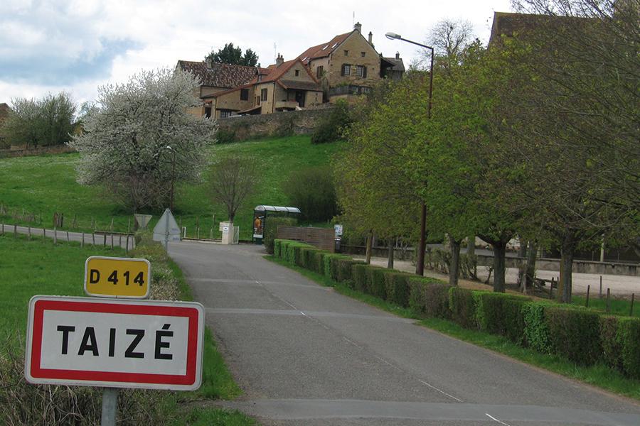 Aldea de Taizé, en Francia