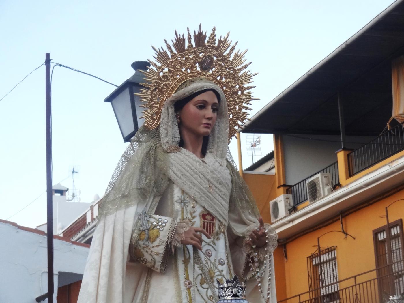El Tarajal celebró el tradicional Rosario de las Mercedes