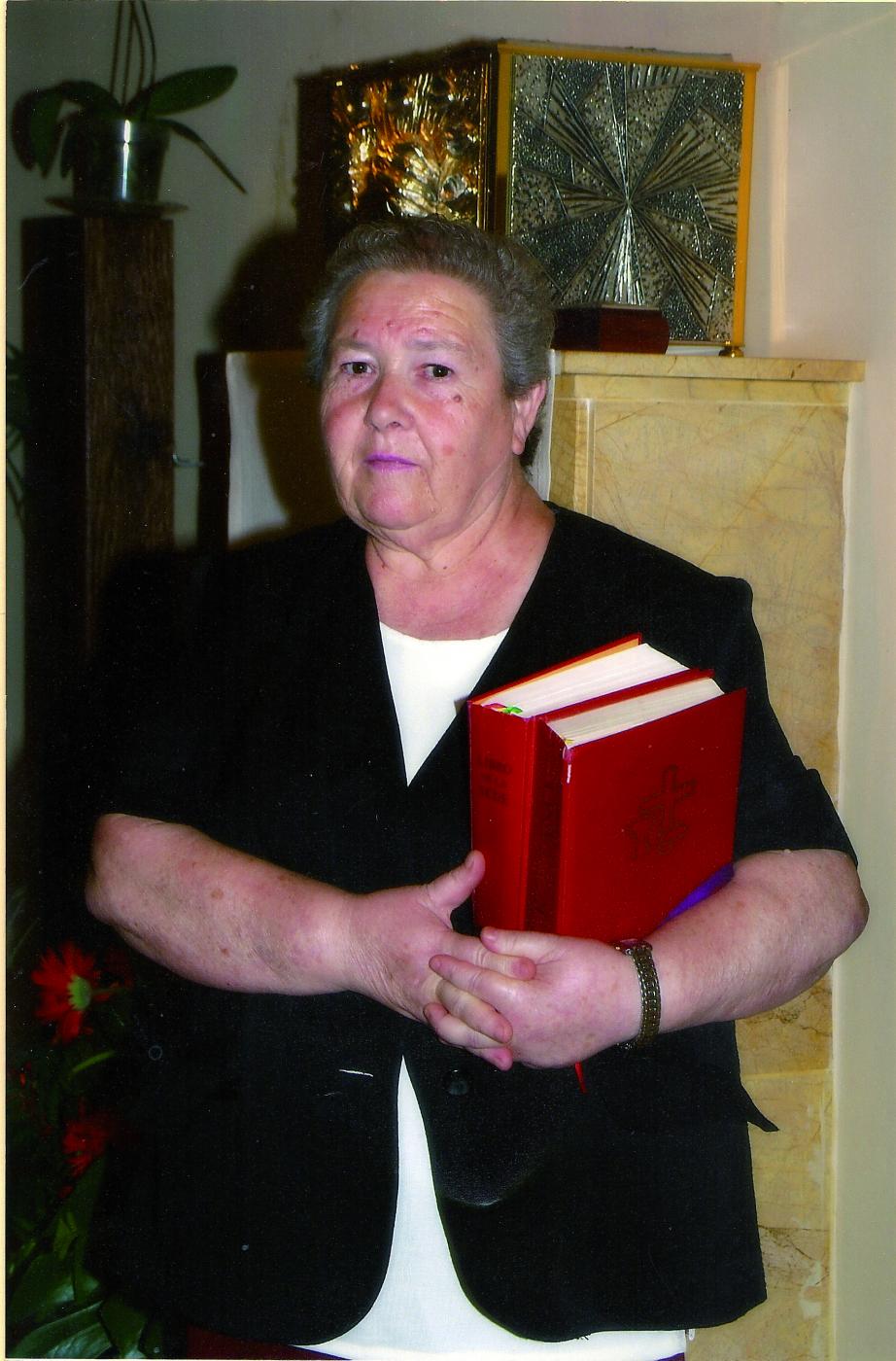 Concepción Muñoz, sacristana de San Ramón Nonato