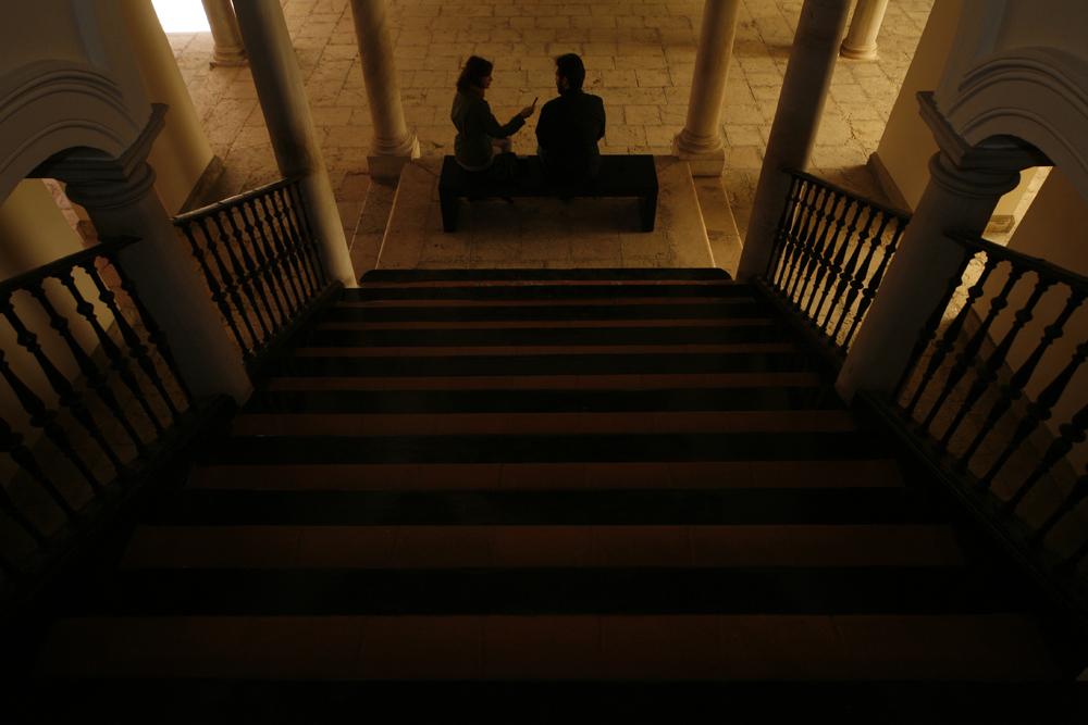 Enrique García en el Palacio Episcopal