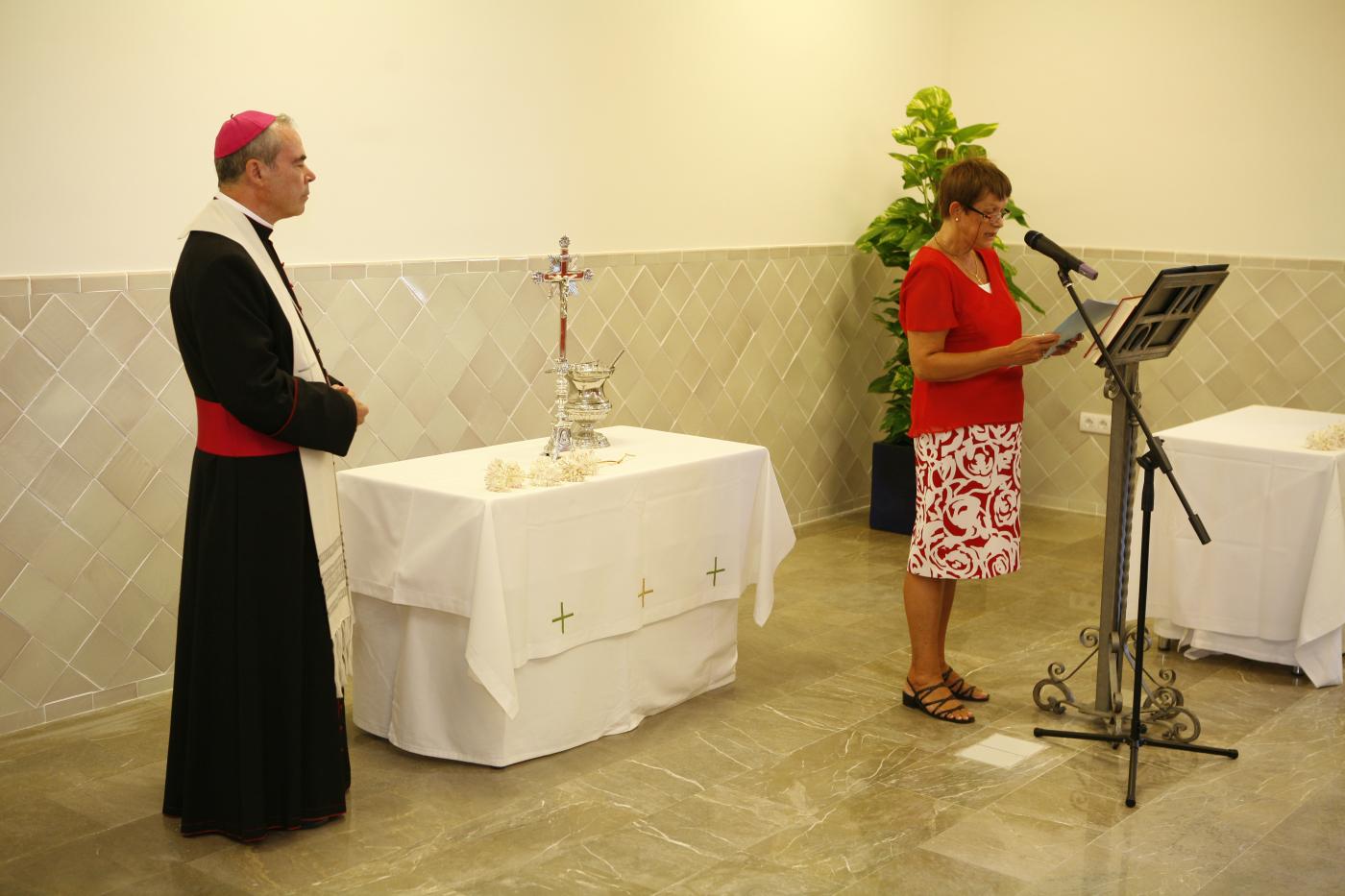 Bendición de las instalaciones de la Casa Diocesana