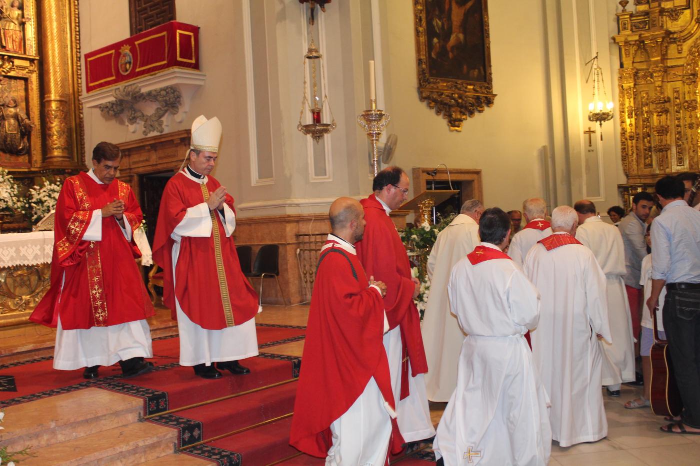 Toma de posesión de los co-párrocos \"in solidum\" de Santa María de la Victoria (Santuario de Santa María de la Victoria-Málaga)