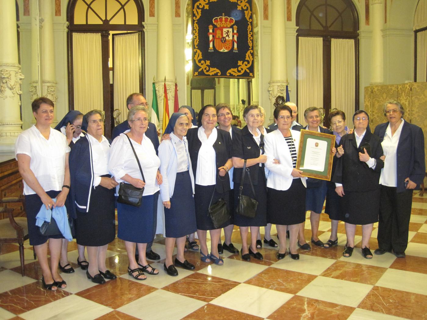 Medalla de la Ciudad al colegio San Manuel