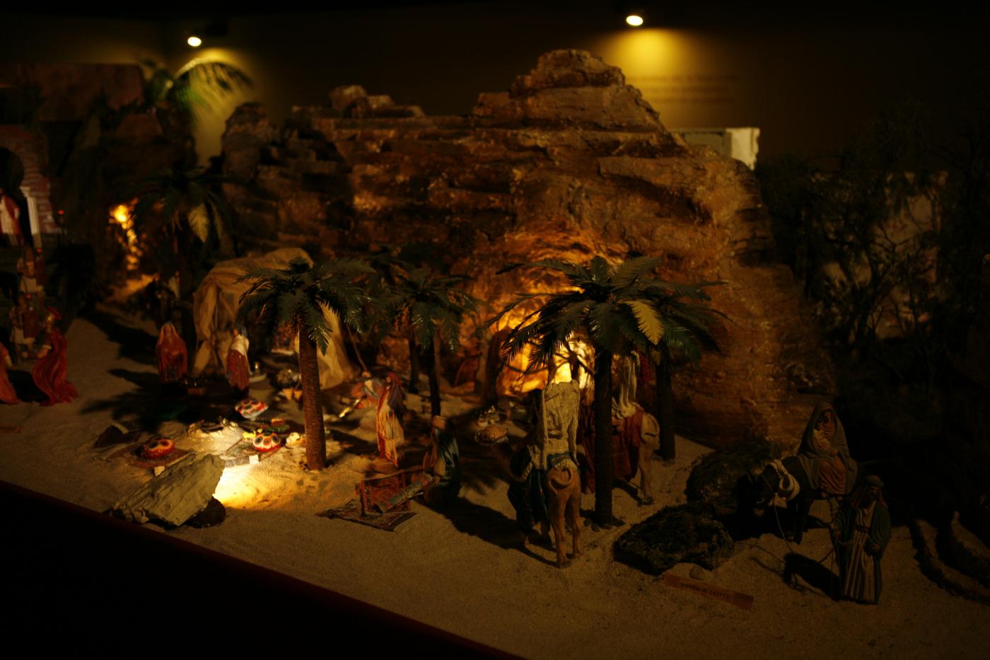 El belén de la Catedral se inspira en Málaga