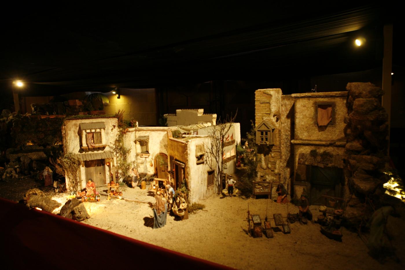 El belén de la Catedral se inspira en Málaga