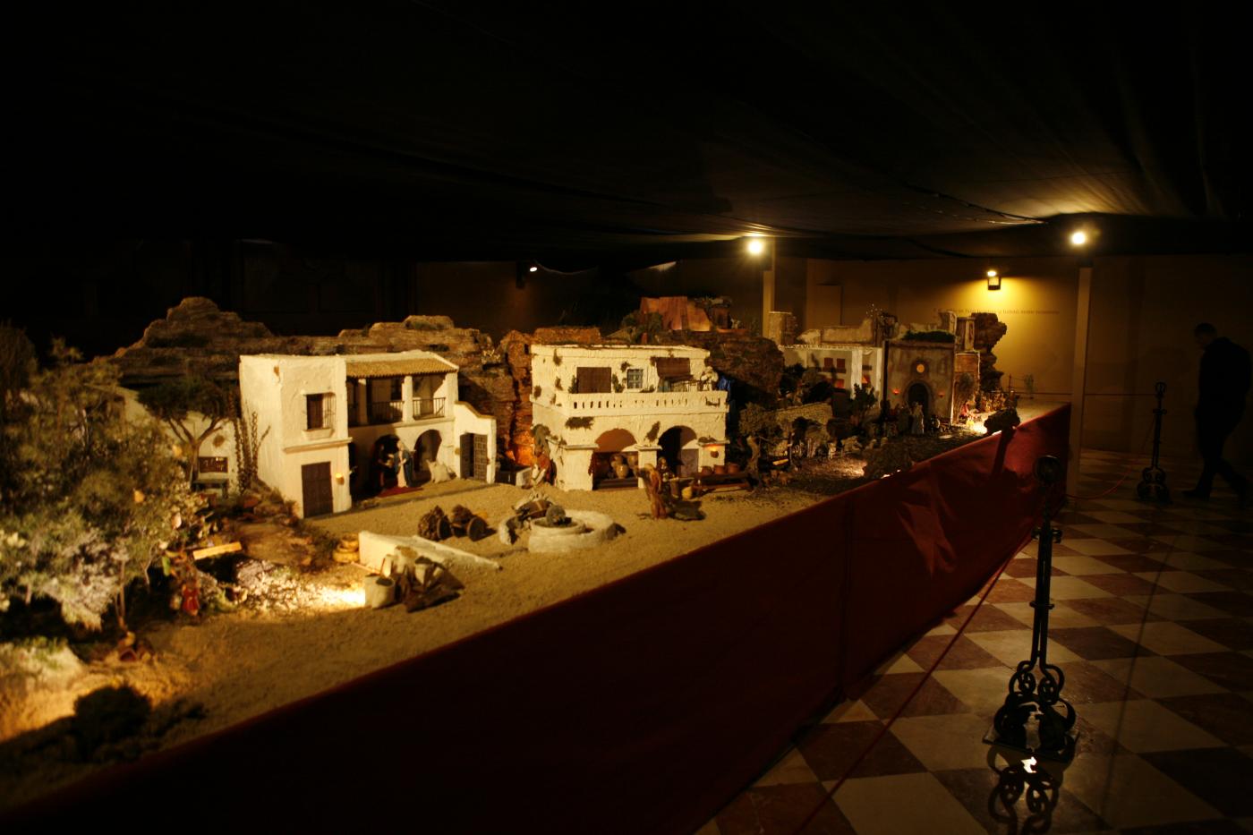 El belén de la Catedral se inspira en Málaga