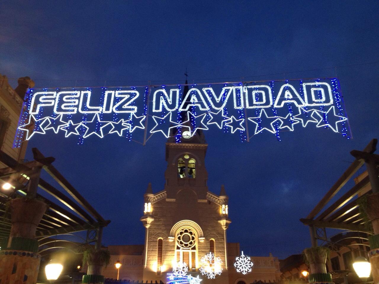 Fachada de la parroquia del Sagrado Corazón