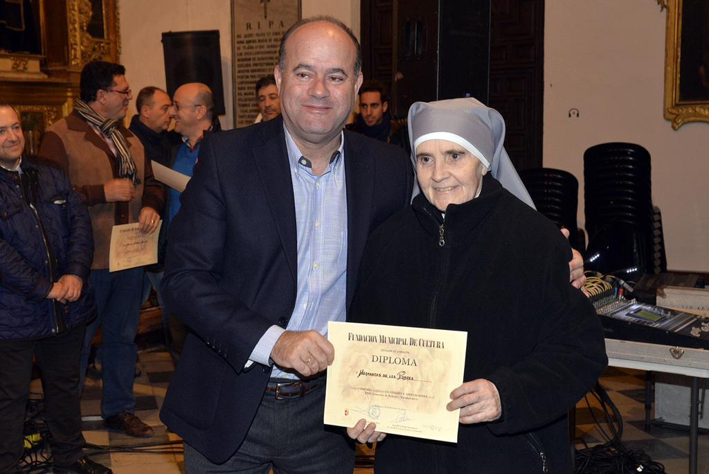 Premio al belén de las Hermanitas de los Pobres