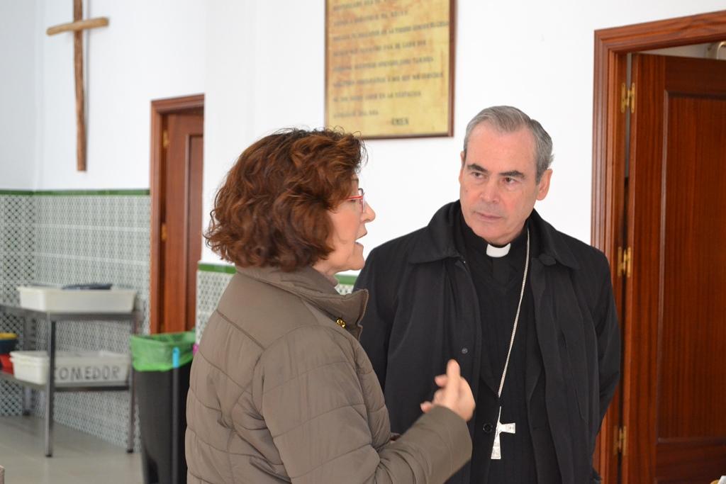 Visita al comedor de Santo Domingo