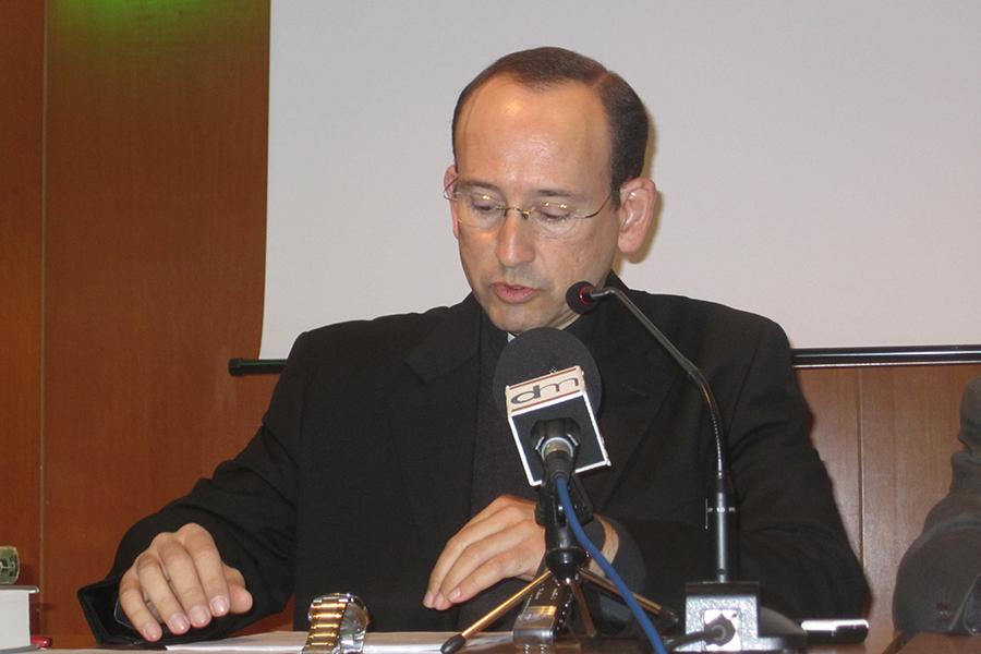 El sacerdote Alejandro Pérez Verdugo habla sobre el Año de la Misericordia en el Encuentro Episcopal de Delegados de Liturgia