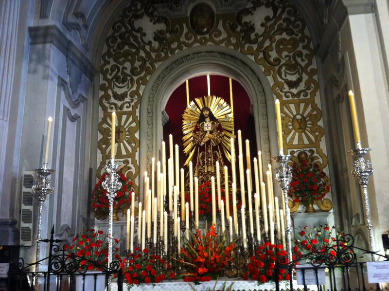 El Cristo de Medinaceli, hoy expuesto antes de ser restaurado