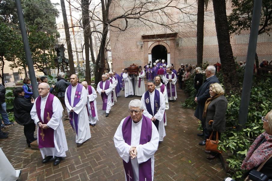 Funeral de D. Antonio Dorado Soto en la Catedral de Málaga, el 18 de marzo de 2015