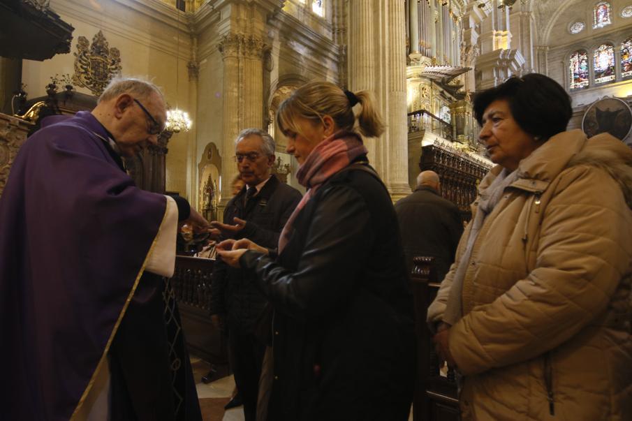 Funeral de D. Antonio Dorado Soto en la Catedral de Málaga, el 18 de marzo de 2015