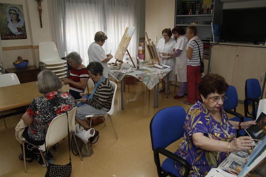 Un centro de mayores parroquial