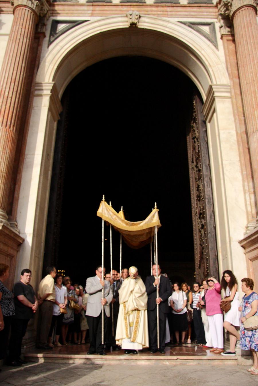 Solemnidad del Corpus Christi, Catedral de Málaga