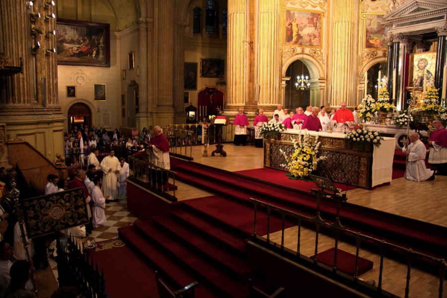 Solemnidad del Corpus Christi, Catedral de Málaga