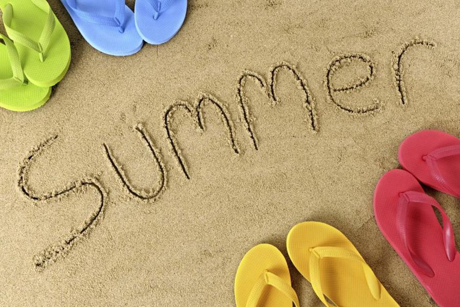 Familia y vacaciones felices