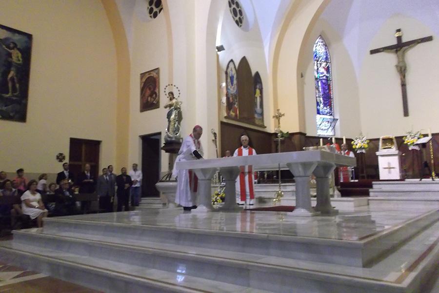 El Sr. Obispo ha presidido la dedicación del templo de San Patricio