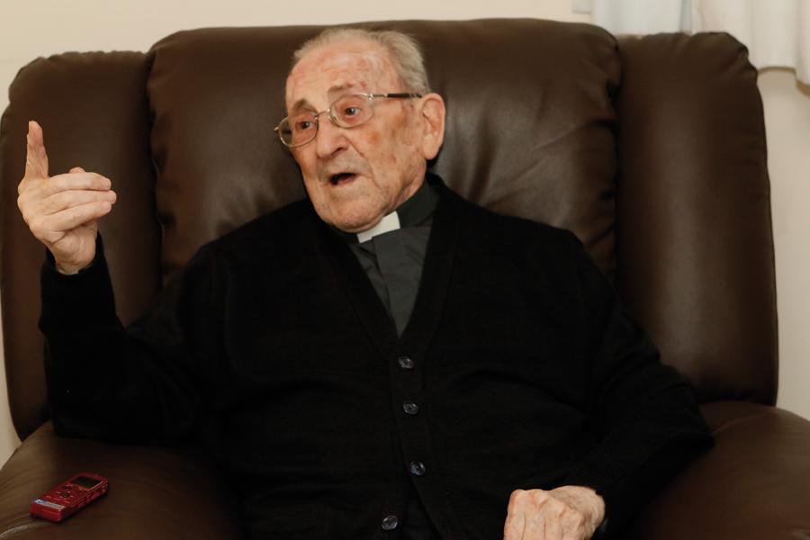 El sacerdote más longevo de la diócesis ha cumplido 100 años