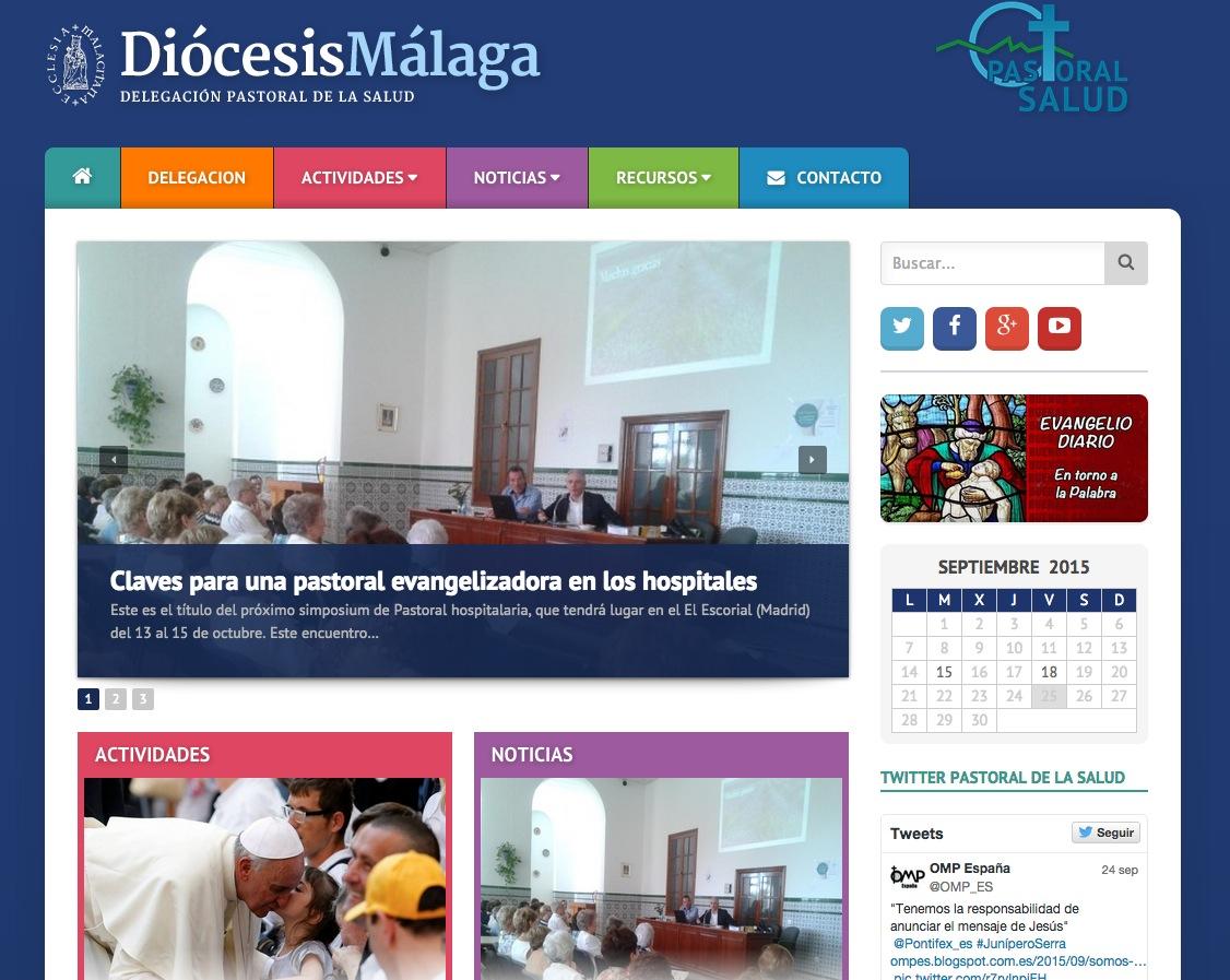 Nueva web de Pastoral de la Salud