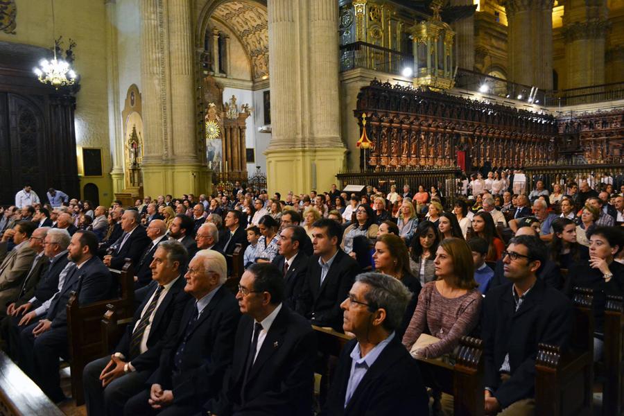 La familia marista de Málaga recuerda a sus mártires en la Catedral