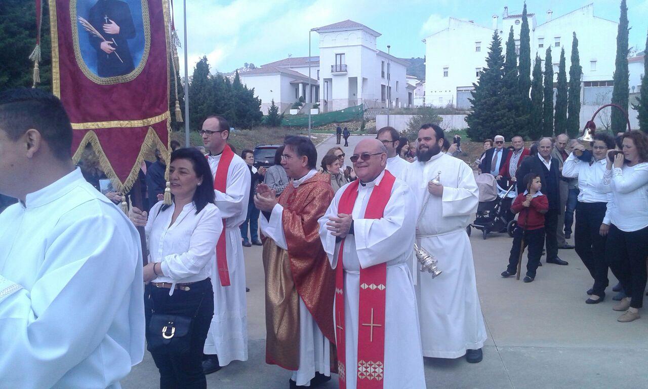 Momento de la procesión 