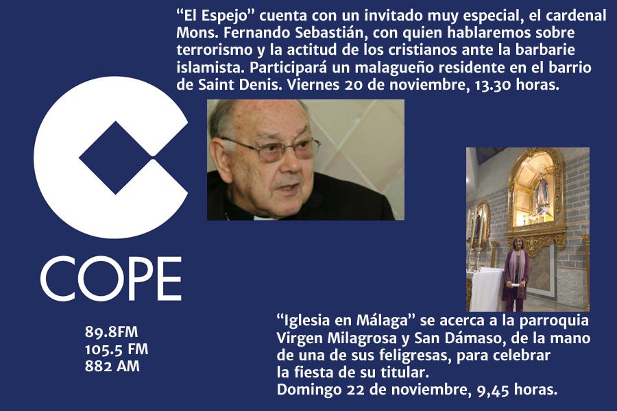 Programación diocesana en COPE Málaga