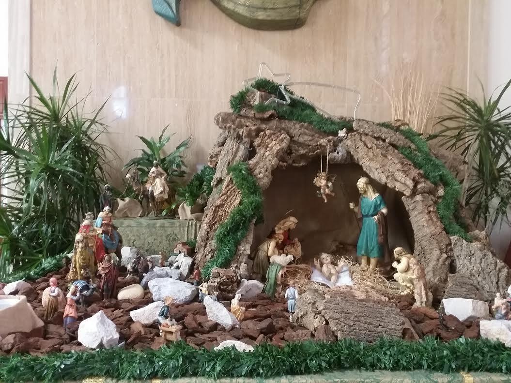 Belén de la parroquia del Carmen de Benalmádena