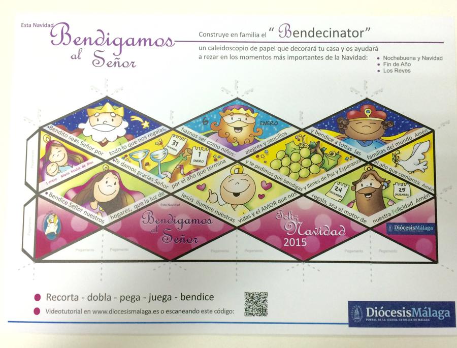 "Bendecinator" creado por Fano para bendecir la Navidad