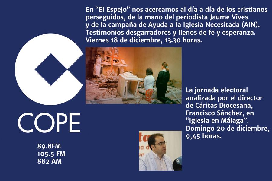 Programación diocesana en COPE Málaga