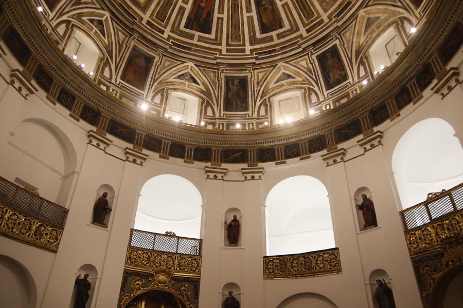 Eucaristía en la iglesia del Santo Cristo de la Salud con motivo de la restauración (Málaga)