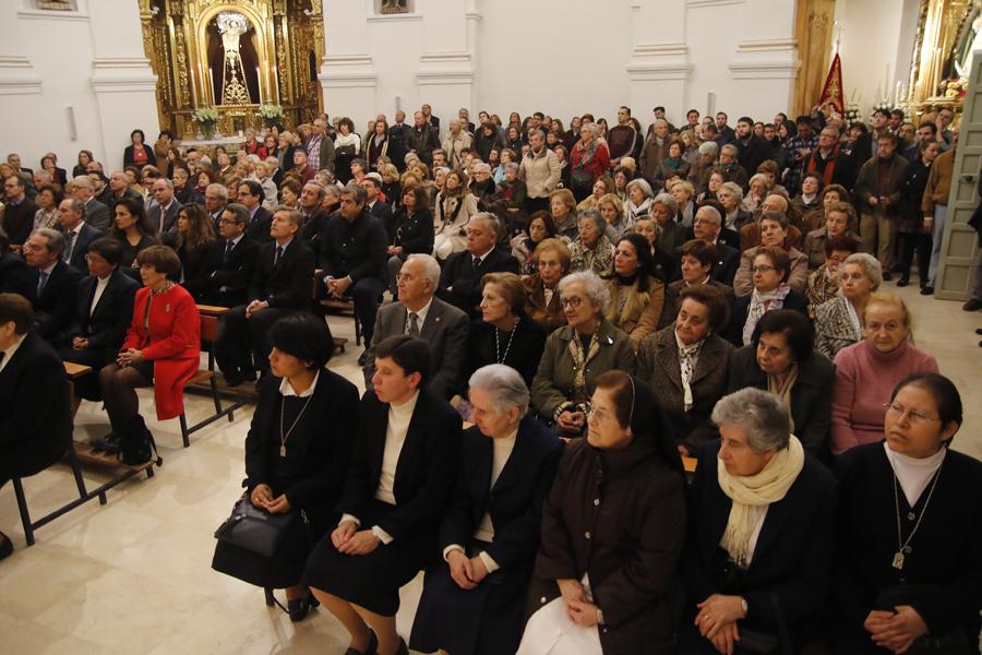 Eucaristía en la iglesia del Santo Cristo de la Salud con motivo de la restauración (Málaga)