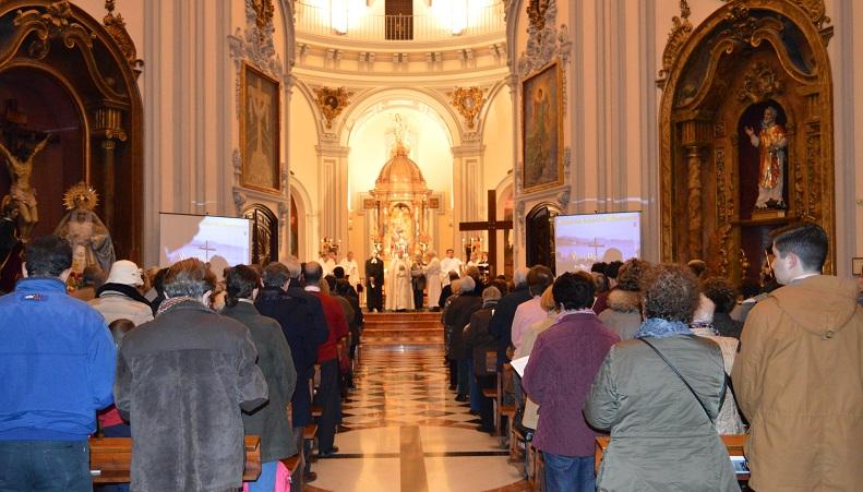 Momento de la vigilia ecuménica
